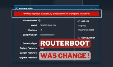 Monitoring dan Mengamankan Konfigurasi Bootloader Mikrotik