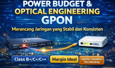 Power Budget & Optical Engineering GPON: Merancang Jaringan yang Stabil dan Konsisten